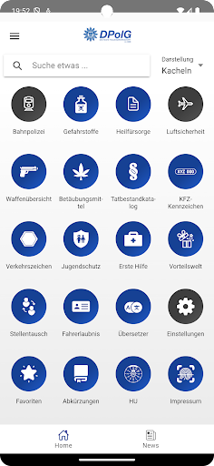 Android application DPolG screenshort