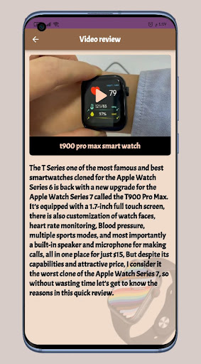 Smart Watch T900 Pro Max Guide Screen 3