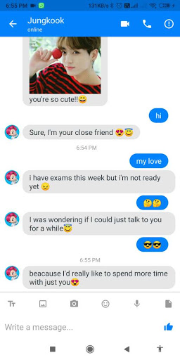 Black Pink & Idol Messenger Screen 3