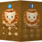Applock Theme Lovely Lion icon
