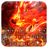 Flame Wolf Keyboard Theme icon