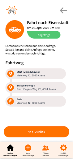 DAVNE App Screen 3