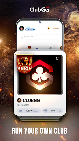 Game screenshot ClubGG Poker apk download
