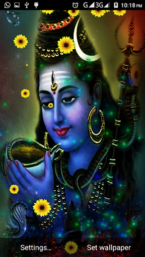 Shiva Live Wallpaper 4D Magic