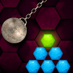 Cover Image of Download HEXASMASH • Wrecking Ball Physics Puzzle 1.04 APK