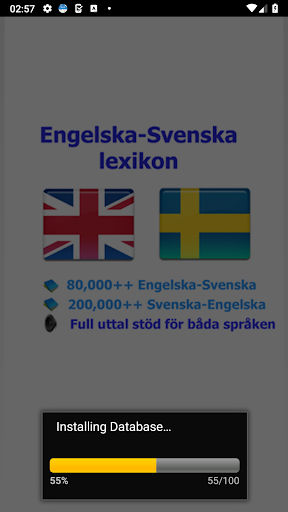 Swedish bestdict Screen 2