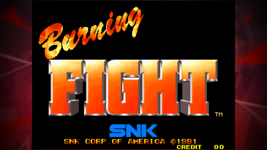 BURNING FIGHT ACA NEOGEO Screenshot