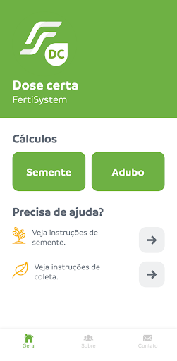 Android application Dose Certa screenshort