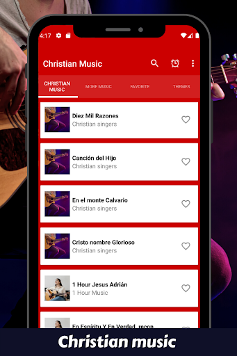 Christian Music Songs App Screen 3