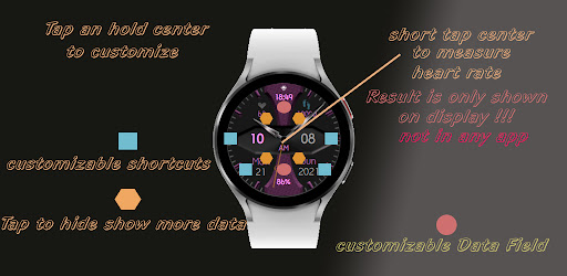 TSD26 Watch Face for Wear OS Screen 2