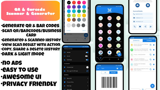 Android application QR & Barcode Scanner Pro screenshort