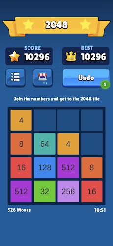 2048 Original Puzzle Gameのおすすめ画像1