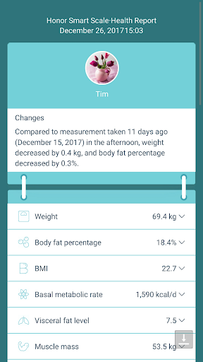 Honor Smart Scale Screen 3