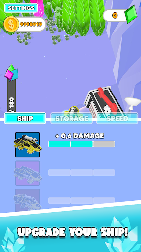 Laser Miner 3D Screen 3
