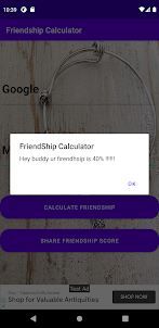 FriendShip Calculator