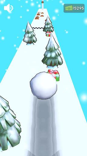 Android application Roll The Snowball screenshort