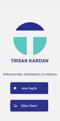 Android application T-Öneri System screenshort