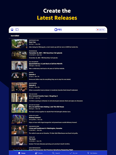 PBS: Watch Live TV Shows screenshot