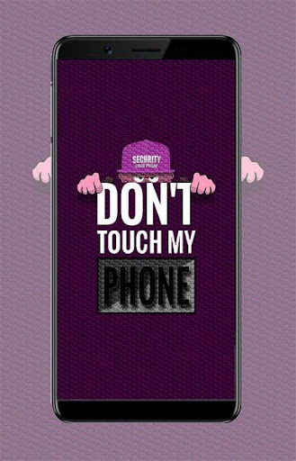 Android application Don t Touch My Phone Wallpaper screenshort