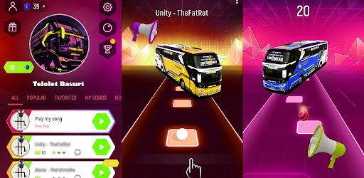 Telolet Basuri - Tiles Hop 3D