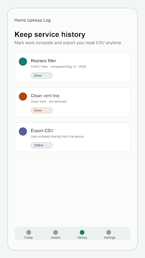 App screenshot