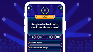 Millionaire Trivia Game Quiz Screenshot
