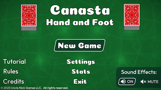 Canasta Hand and Foot
