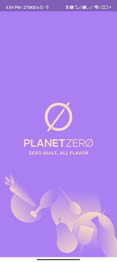 Android application PlanetZero screenshort