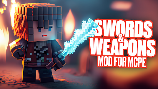 Swords & Weapons Mod for MCPE
