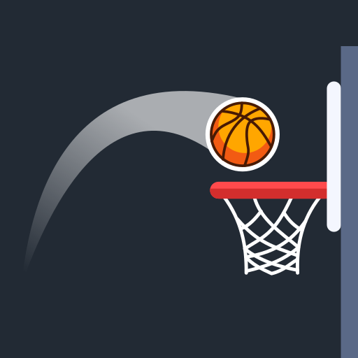 Bouncy Dunks : Fire Hoop Dunks logo