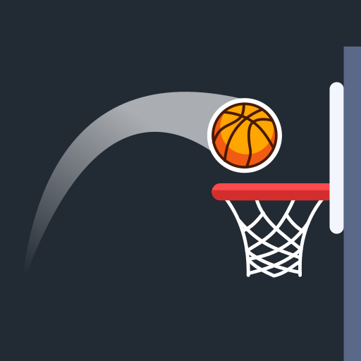 Bouncy Dunks : Fire Hoop Dunks  Icon