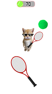 Cat Tennis:Sports Meme Battle