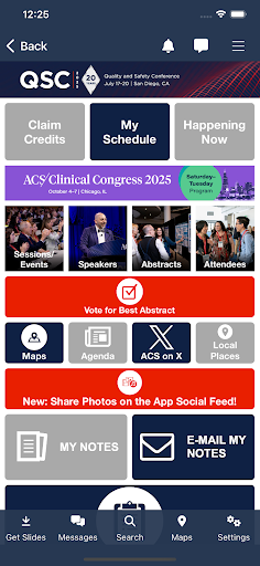 ACS QS Conference screenshot 2