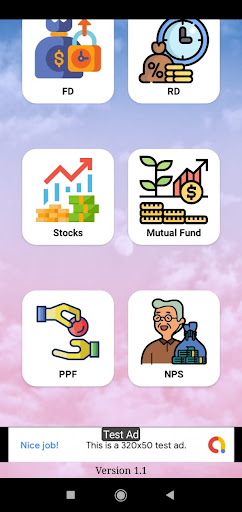 Simple Investment Calculator Screen 2