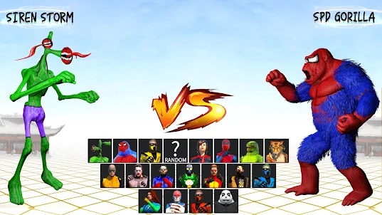 Superhero Kungfu Fighting Game