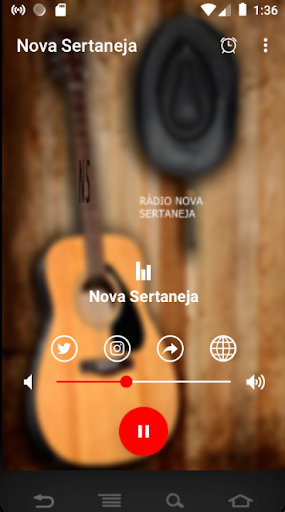 Android application Nova Sertaneja screenshort