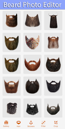 Android application Beard Photo Editor screenshort