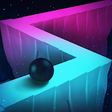 Ball Run away - Zigzag  game icon