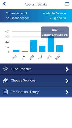 iibMobile - Retail Banking Screen 2