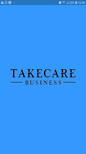 Android application Take Care Business screenshort