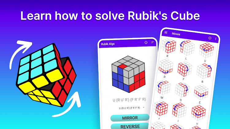 Rubik's Cube Solver Algs 3x3 - 1.1.1 - (Android)