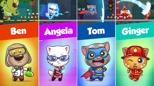 Talking Tom Candy Run 1.6.2.377 (Unlimited Money) Gallery 3