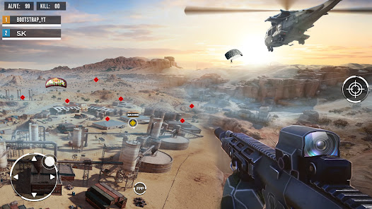 Captura 2 comando juego disparos d armas android