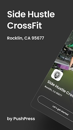Android application Side Hustle CrossFit screenshort