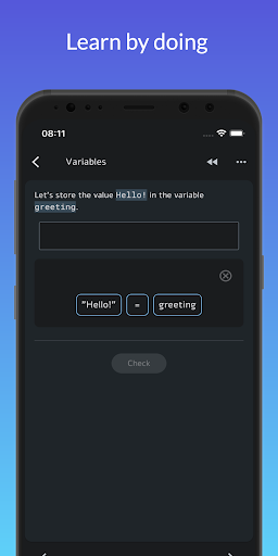 Learn coding - Codesy Screen 3