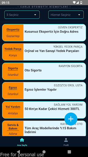 Carld Otomotiv Hizmetleri Screen 2