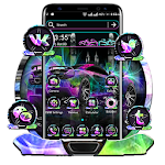 Cover Image of 下载 Neon Car Theme  APK