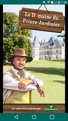Android application Domaine du Prince Jardinier screenshort