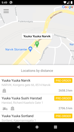 Android application Yuuka Yuuka screenshort