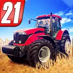 Cover Image of Télécharger Farm Sim 21 PRO - Tractor Farming Simulator 3D 1.0 APK
